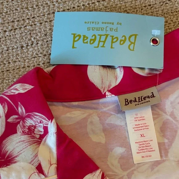 BedHead Pink Floral Pajama Set - Picture 4 of 7